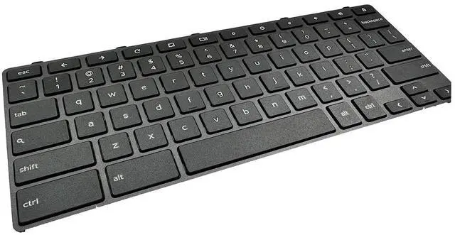 Alt view image 6 of 7 - Laptop Replacement Keyboard for Dell Chromebook 3100 5190 TPN-136US001909 AE09U018 NSK-EJ1SW 0FMDPJ/0H06WJ/0RFXCF DLM17J2 SG-92630-XUA US Layout no Backlit