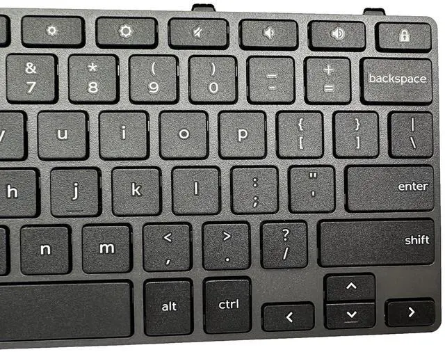 Alt view image 5 of 7 - Laptop Replacement Keyboard for Dell Chromebook 3100 5190 TPN-136US001909 AE09U018 NSK-EJ1SW 0FMDPJ/0H06WJ/0RFXCF DLM17J2 SG-92630-XUA US Layout no Backlit