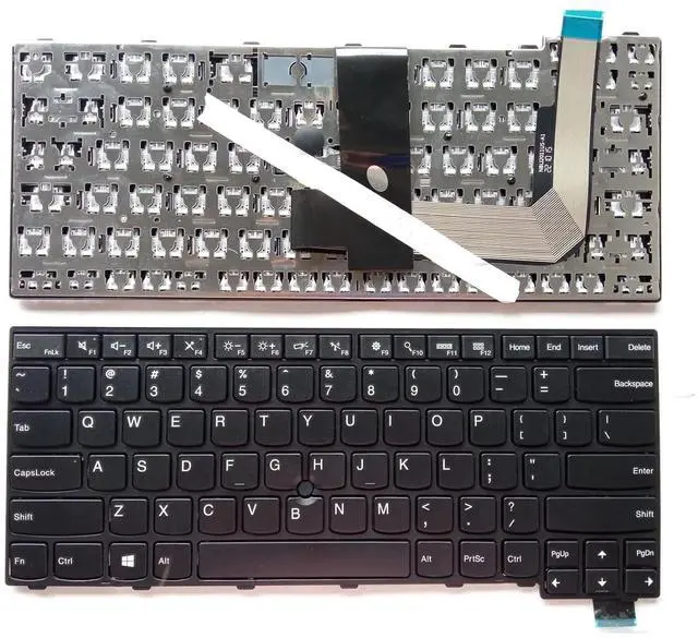 Alt view image 3 of 3 - Laptop Replacement US Layout No Pointer Keyboard for Lenovo Thinkpad T460s T470s S2 00PA411 00PA493 SN20H42323 SN20H42405 01YR046 00PA452 00PA534 01YT142 01EN682 01EN723 01EN723