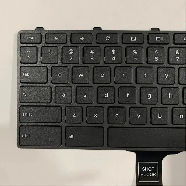 Alt view image 4 of 7 - Laptop Replacement US Layout Keyboard for Dell Chromebook 11 3100 3400 3110 5190 00D2DT 0H06WJ 0D2DT AE09U018 (Not for Chromebook 3100/5190 2-in-1) no Backlit