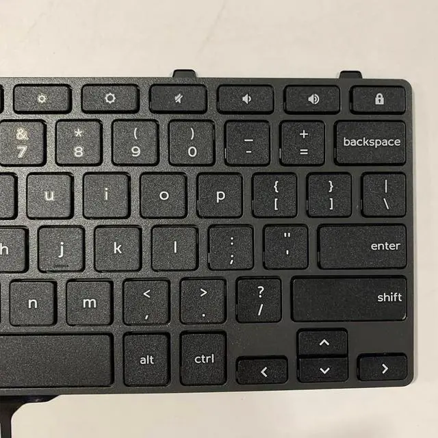 Alt view image 5 of 7 - Laptop Replacement US Layout Keyboard for Dell Chromebook 11 3100 3400 3110 5190 00D2DT 0H06WJ 0D2DT AE09U018 (Not for Chromebook 3100/5190 2-in-1) no Backlit