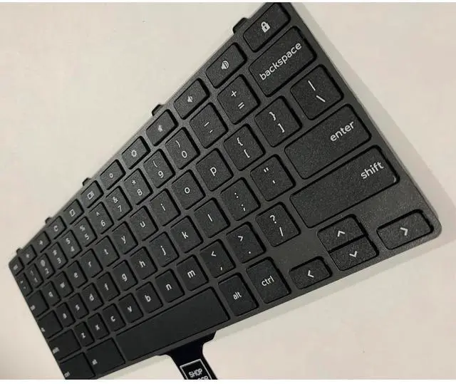 Alt view image 7 of 7 - Laptop Replacement US Layout Keyboard for Dell Chromebook 11 3100 3400 3110 5190 00D2DT 0H06WJ 0D2DT AE09U018 (Not for Chromebook 3100/5190 2-in-1) no Backlit