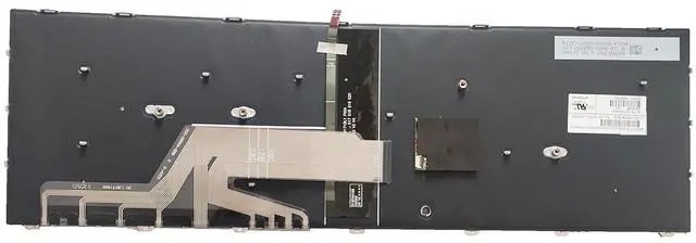 Alt view image 3 of 3 - Laptop Replacement US Layout with Pointer and Backlight Keyboard for HP ProBook 650 G4 655 G4 650 G5 655 G5 Silver Frame US L09595-001 L09593-001 603780134101 6037B0134201