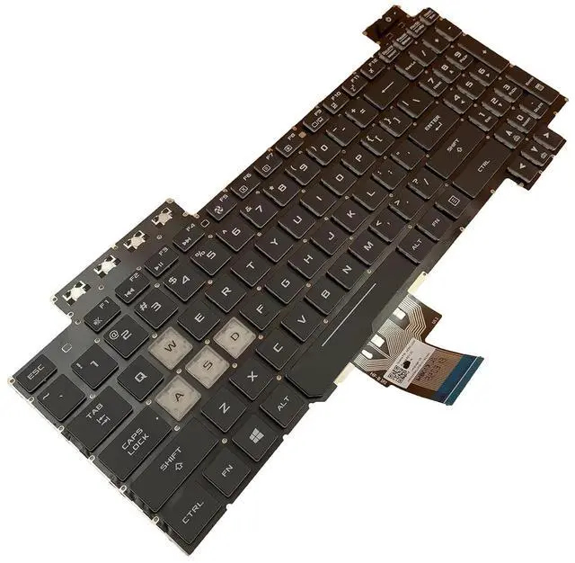 Alt view image 7 of 7 - Laptop Replacement US Layout RGB Colorful Backlight Keyboard for Asus TUF Gaming FX505 FX505D FX505DV FX505DD FX505DT FX505DU FX505DY FX505G FX505GT FX505GU FX505GE FX505GD FX505GM FX505A FX504 FX705