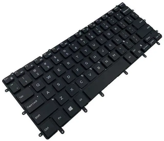 Alt view image 3 of 7 - Laptop Replacement US Layout with Backlit Keyboard for DELL XPS 13 9343 9350 9360 Inspiron 15 7547 7548 Inspiron 13 7000 7347 7348 7352 7353 7359 US Backlit 0DKDXH NSK-LS0BW DKDXH