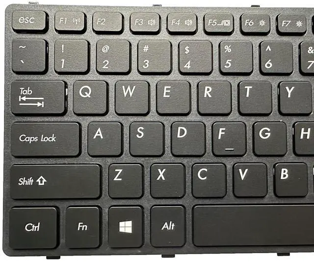 Alt view image 5 of 7 - Laptop Replacement US Layout with Backlight Keyboard for GETAC S410 G1 G2 G3 S410G1 S410G3 / S410 G3 6150e English with Frame S410 G1 G2 S410 G3 G4 CS603-C US YXT-24-38 NB1985 SE2DYQPAADTJ
