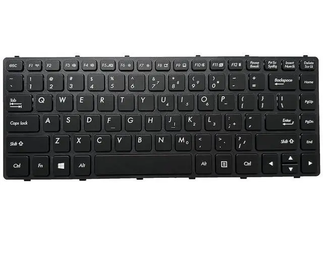 Alt view image 6 of 7 - Laptop Replacement US Layout with Backlight Keyboard for GETAC S410 G1 G2 G3 S410G1 S410G3 / S410 G3 6150e English with Frame S410 G1 G2 S410 G3 G4 CS603-C US YXT-24-38 NB1985 SE2DYQPAADTJ