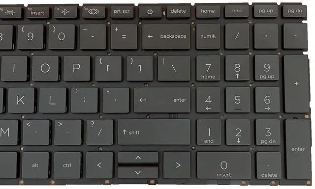 Alt view image 6 of 7 - Laptop Keyboard Replacement US Layout with Backlight for HP Elitebook 850 G7/G8 855 G7/G8 (L89916-001)