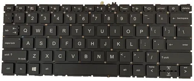 Alt view image 4 of 7 - Laptop Replacement US Layout with Backlit Keyboard for HP EliteBook 730 735 G7 G8 830 G7 830 G8 835 G7 M08700-B31