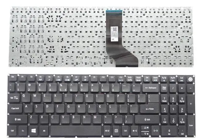 Main image of Laptop Replacement US Layout Keyboard for ACER ASPIRE E5-573 ES-573G E5-722 E5-772 E5-573G E5-573T Black