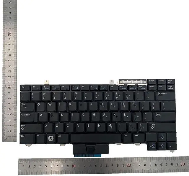 Alt view image 2 of 7 - Laptop Replacement Keyboard for Dell Latutude E6400 E6410 E6500 E6510 E5410 E5510 E5400 E5500 Precision M2400 M4400 M4500No Pointing No Backlit New US Layout