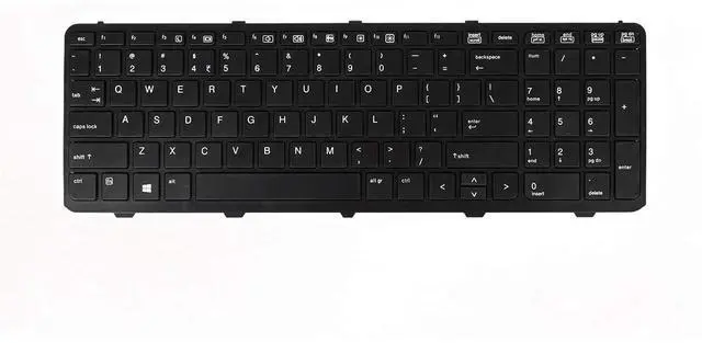 Alt view image 2 of 3 - Laptop Replacement Keyboard for HP ProBook 650 G1 655 G1 650G1 655G1 US with Frame Laptop Keyboard Black 738697-001
