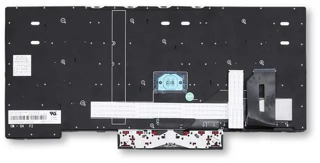 Alt view image 3 of 3 - Laptop Replacement Keyboard for Lenovo ThinkPad E490 E495 T490 L490 E480 E485 L480 T480s Laptop Replace Black (No Backlight)