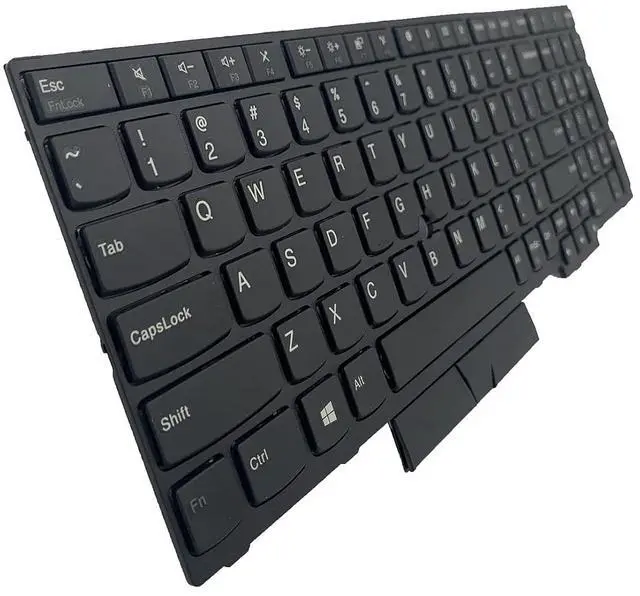 Alt view image 7 of 7 - Laptop Replacement US Layout No Pointer Keyboard for Lenovo ThinkPad E580 E585 L580 E590 E595 L590 T590 P15S P52 P72 P53 P73 P53 P52 T15 01YP560 01YP720 01YP640