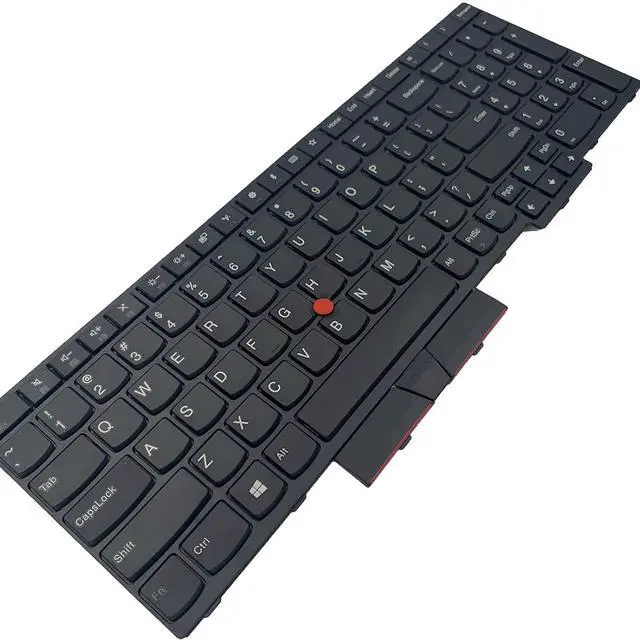 Alt view image 4 of 7 - Laptop Replacement US Layout Keyboard for Lenovo IBM Thinkpad T570 T575 T580 P51s P52s(Isn't for P51 P52) Black