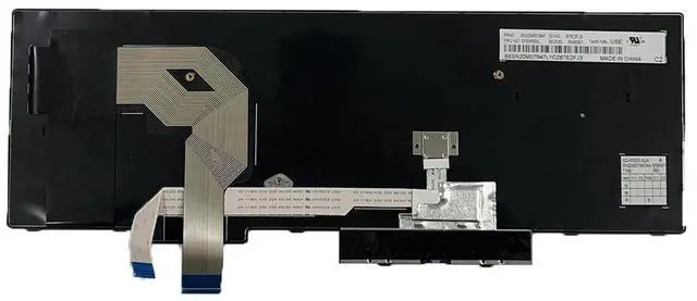 Alt view image 5 of 7 - Laptop Replacement US Layout Keyboard for Lenovo IBM Thinkpad T570 T575 T580 P51s P52s(Isn't for P51 P52) Black
