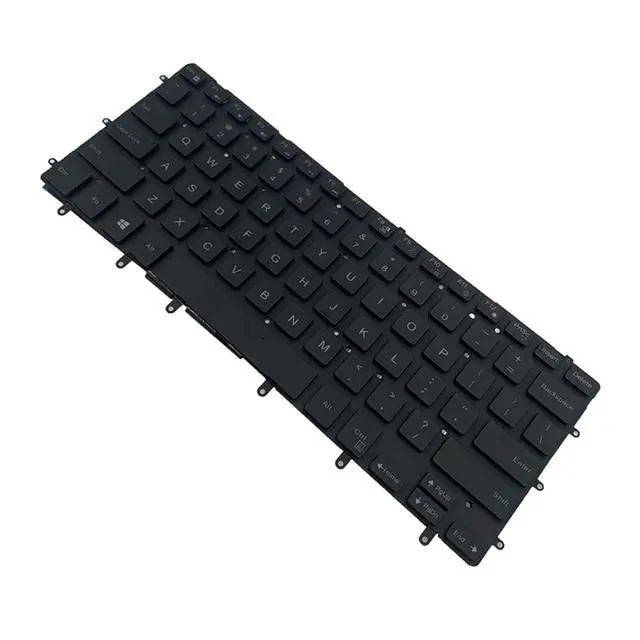 Alt view image 3 of 7 - Laptop Replacement US Layout with Backlit Keyboard for Dell XPS 15 9550 9560 9570 Precision 5510 m5510 5520 5530 Inspiron 15 7000 15-7558 15-7568 NSK-LV0BW