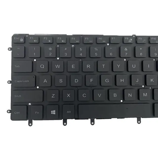 Alt view image 4 of 7 - Laptop Replacement US Layout with Backlit Keyboard for Dell XPS 15 9550 9560 9570 Precision 5510 m5510 5520 5530 Inspiron 15 7000 15-7558 15-7568 NSK-LV0BW