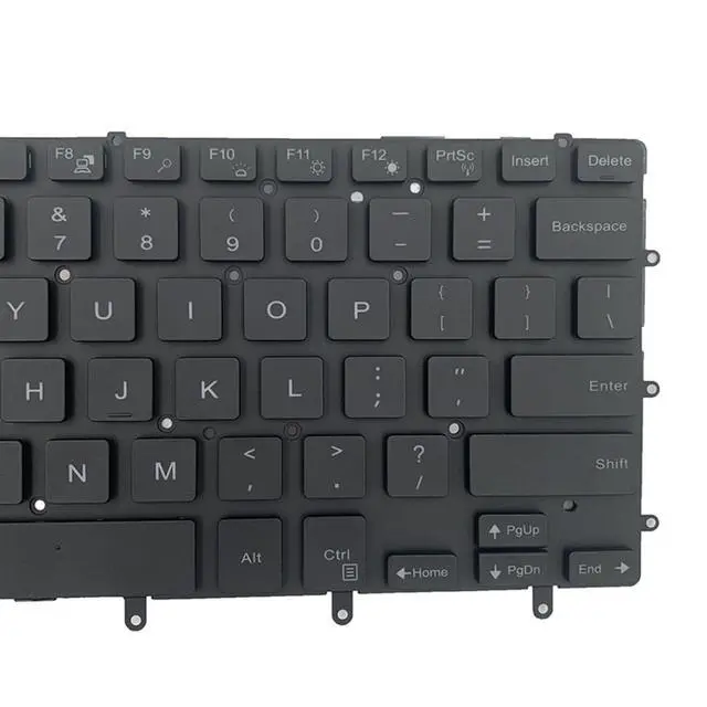 Alt view image 5 of 7 - Laptop Replacement US Layout with Backlit Keyboard for Dell XPS 15 9550 9560 9570 Precision 5510 m5510 5520 5530 Inspiron 15 7000 15-7558 15-7568 NSK-LV0BW