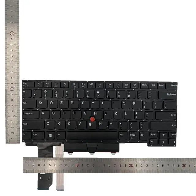 Alt view image 2 of 7 - Laptop Replacement US Layout Keyboard with Pointer for Lenovo Thinkpad E14 R14 Gen 2 (20T6 20T7 20TA 20TB)