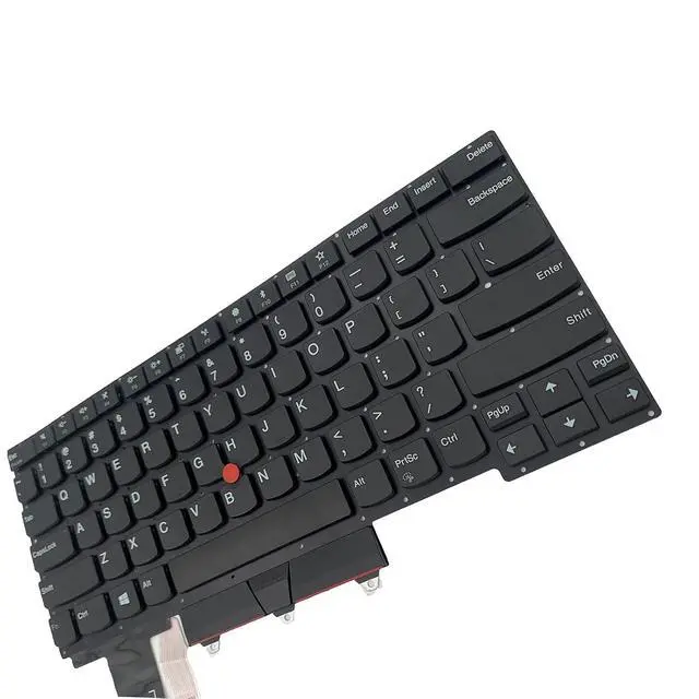 Alt view image 5 of 7 - Laptop Replacement US Layout Keyboard with Pointer for Lenovo Thinkpad E14 R14 Gen 2 (20T6 20T7 20TA 20TB)