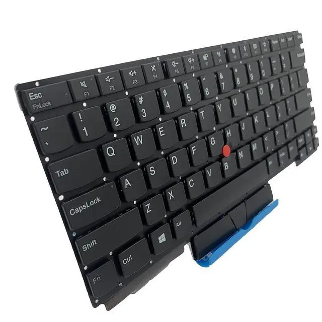 Alt view image 6 of 7 - Laptop Replacement US Layout Keyboard with Pointer for Lenovo Thinkpad E14 R14 Gen 2 (20T6 20T7 20TA 20TB)