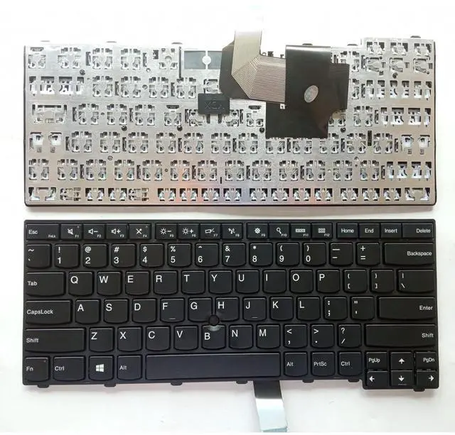 Main image of Laptop Replacement US Layout No Pointer Keyboard for Lenovo ThinkPad T431 T431S E431 T440 T440P T440S E440 L440 T450 T450S T460 L450 L460 L470 T440E SN20K93235 69302XT