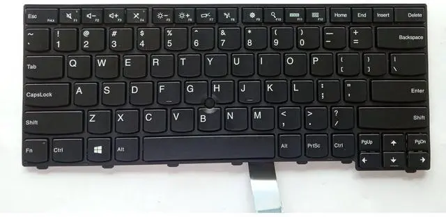 Alt view image 2 of 3 - Laptop Replacement US Layout No Pointer Keyboard for Lenovo ThinkPad T431 T431S E431 T440 T440P T440S E440 L440 T450 T450S T460 L450 L460 L470 T440E SN20K93235 69302XT