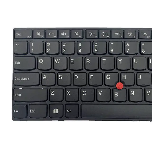 Alt view image 7 of 7 - Laptop Replacement Keyboard for Lenovo ThinkPad E550 E550c E555 E560 E565 Laptop No Backlight,black,E550 E555 E560 E565