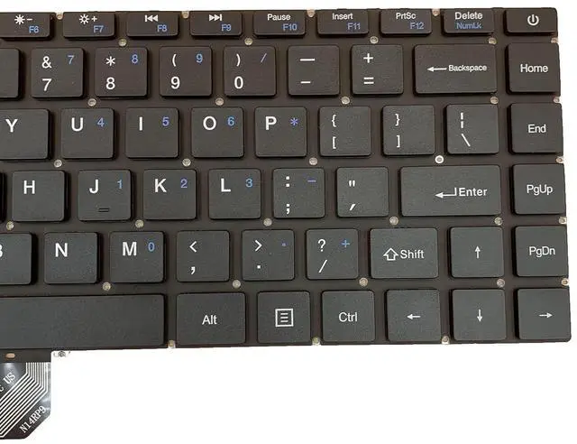 Alt view image 7 of 7 - Laptop Replacement US Layout Keyboard for Gateway 14.1 Ultra Slim Notebook GWTN141-4RG GWTN141-4BL 4GR 4NK GWTN141-2 GWTN141-3 2BK 2BL 2PR 3BK 3GR 3PR GWTN141-10 GWTN141-10BL 10BK
