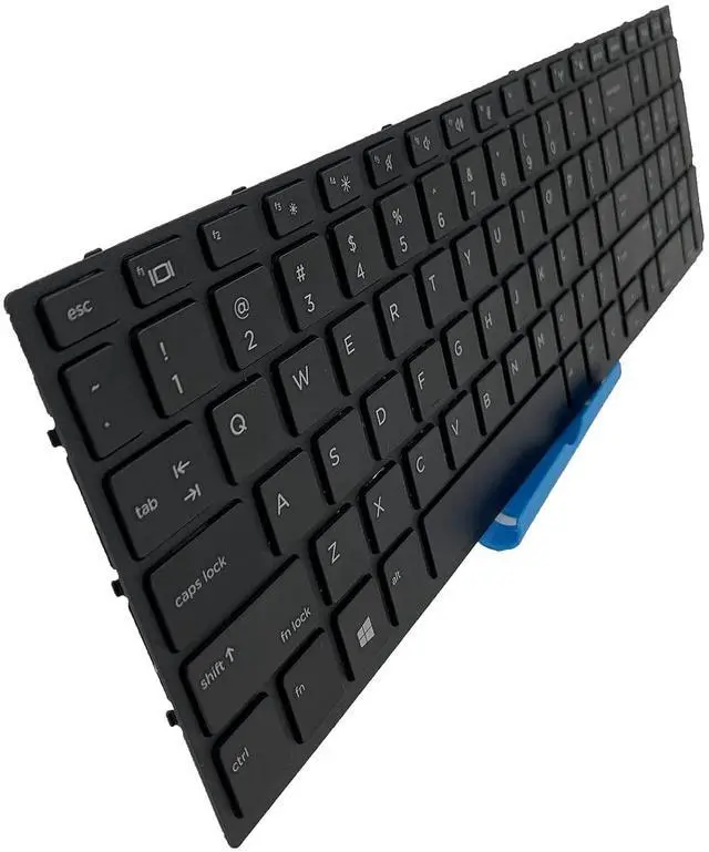 Alt view image 6 of 7 - Laptop Replacement US Layout Keyboard for HP Probook 450 G5 455 G5 470 G5 Black Frame No Backlit Special FeatureNo Backlit