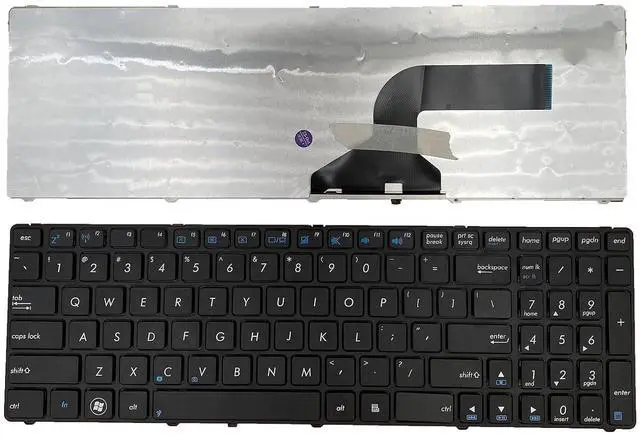 Main image of Laptop Replacement US Layout Keyboard for Asus A52 F50 X53E A53S K53 K53S K54 G73S X73E K52F K52J K52J K52JK K52N K53E K55D K55DE K55DR K55N K72F V111462AK1