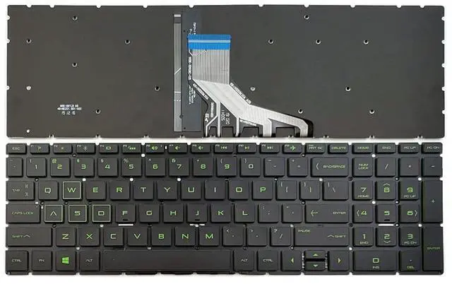 Main image of Laptop Replacement US Keyboard for HP Pavilion Gaming 15-CX 15-CX0058WM 15-CX0100TX Backlit