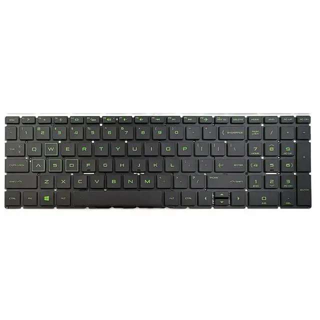 Alt view image 2 of 4 - Laptop Replacement US Keyboard for HP Pavilion Gaming 15-CX 15-CX0058WM 15-CX0100TX Backlit