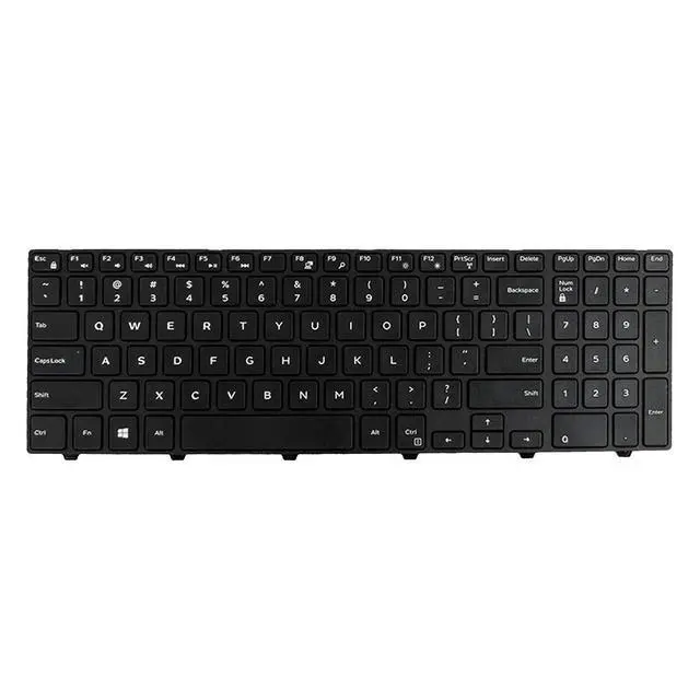 Alt view image 2 of 5 - Laptop Replacement Keyboard for Dell Inspiron 15 3000 3541 3542 3543 3551 3558 3559 5000 5542 5545 5547 5548 5551 5555 5558 and 17 5000 Series US Layout
