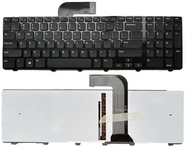 Main image of Laptop Replacement US Layout with Backlight Keyboard for Dell Inspiron 17 17R N7110 5720 7720/XPS 17 L701X L702 X 454RX 0454RX/Vostro 3750 Series Laptop US Layout 0454RX NSK-DZ2SQ
