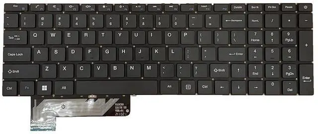 Alt view image 4 of 7 - Laptop Replacement US Layout Keyboard for Gateway GWTN156-1 GWTN156-4 GWTN156-5 MB3661028 PRIDE-K3960 F0041-028 YXT-93-222 N15GS9 N15CS9 X317H