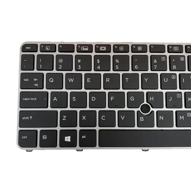 Alt view image 4 of 7 - Laptop Replacement US Layout with Pointing with Backlight Keyboard for HP EliteBook 840 G3/745 G3/840 G4/745 G4 836308-001 821177-001 819877-001