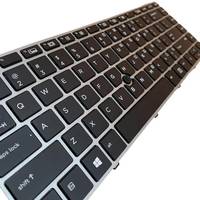 Alt view image 6 of 7 - Laptop Replacement US Layout with Pointing with Backlight Keyboard for HP EliteBook 840 G3/745 G3/840 G4/745 G4 836308-001 821177-001 819877-001