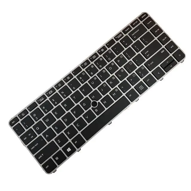 Alt view image 7 of 7 - Laptop Replacement US Layout with Pointing with Backlight Keyboard for HP EliteBook 840 G3/745 G3/840 G4/745 G4 836308-001 821177-001 819877-001