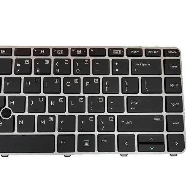 Alt view image 5 of 7 - Laptop Replacement US Layout with Pointing with Backlight Keyboard for HP EliteBook 840 G3/745 G3/840 G4/745 G4 836308-001 821177-001 819877-001