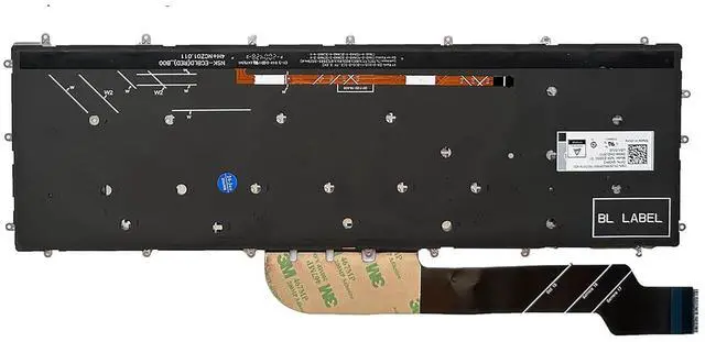 Alt view image 2 of 7 - Laptop Replacement US Layout Red Backlight Keyboard for 3579 3583 3779 5565 5567 5570 5575 5587 7566 7567 7577 7588 5765 5767 5770 5775 7773 7778 7779 Series Red Letter 03R0JR