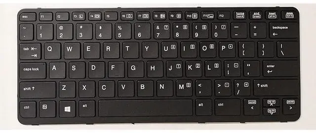 Alt view image 2 of 4 - Laptop Replacement US Backlit Keyboard for HP EliteBook 720 G1 720 G2 725 G2 820 G1 820 G2 Black FrameWithout Pointer