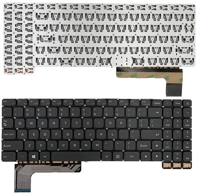 Main image of Laptop Replacement US Layout Keyboard for Gateway GWTN156-11BK GWTN156-11 YXT-91-39 SCDY3402001 USA Notebook PC Keyboards Gray Keycaps
