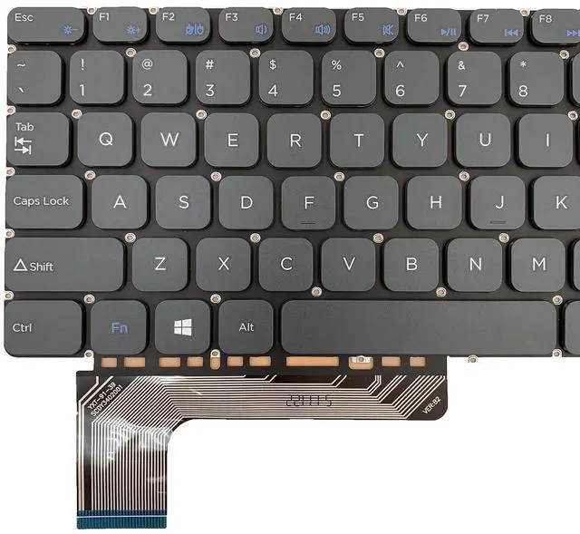 Alt view image 7 of 7 - Laptop Replacement US Layout Keyboard for Gateway GWTN156-11BK GWTN156-11 YXT-91-39 SCDY3402001 USA Notebook PC Keyboards Gray Keycaps