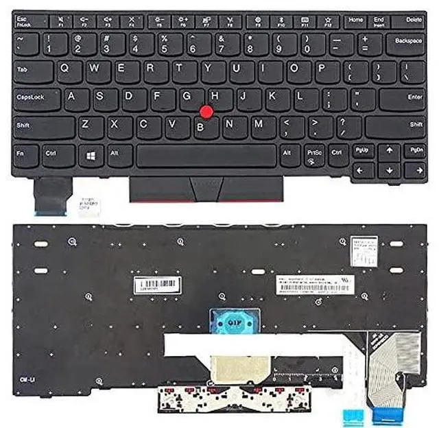 Main image of Laptop Replacement US Keyboard for Lenovo IBM Thinkpad X280 X390 X395 Laptop Keyboard no Backlit 01YP000