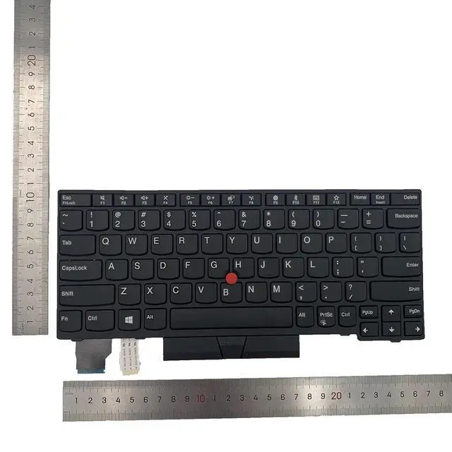 Alt view image 2 of 7 - Laptop Replacement US Keyboard for Lenovo IBM Thinkpad X280 X390 X395 Laptop Keyboard no Backlit 01YP000