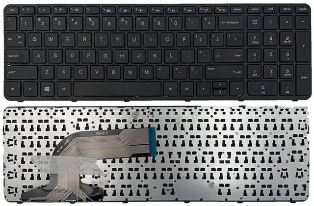 Main image of Laptop Replacement US Layout Keyboard for HP Pavilio 15-f 15-g 15-r 15-e 15-f387wm 15-d035dx 15-f233wm 15-f272wm 15-f010wm 15-n290nr 15-e 15-f222wm 15-f271wm 749658-031 NSK-CN6SC
