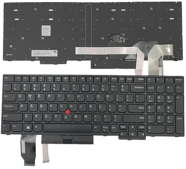 Main image of Laptop Replacement US Layout Keyboard for Lenovo Thinkpad E580 E590 T590 L580 L590 Moon2020 Laptop Replacement Keyboard for IBM Thinkpad P72 P53 P73 P52