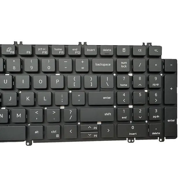 Alt view image 2 of 7 - Laptop Replacement US Layout with Backlight Keyboard for Dell Precision 7750 7550 7760 7560 Series Laptop with Backlit US Layout P/N: 0713DM 713DM PK132V72B00